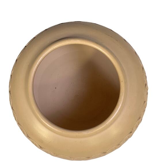 Indonesian Pottery | eBay Indonesian Pottery Vintage Textured Round 4.75\